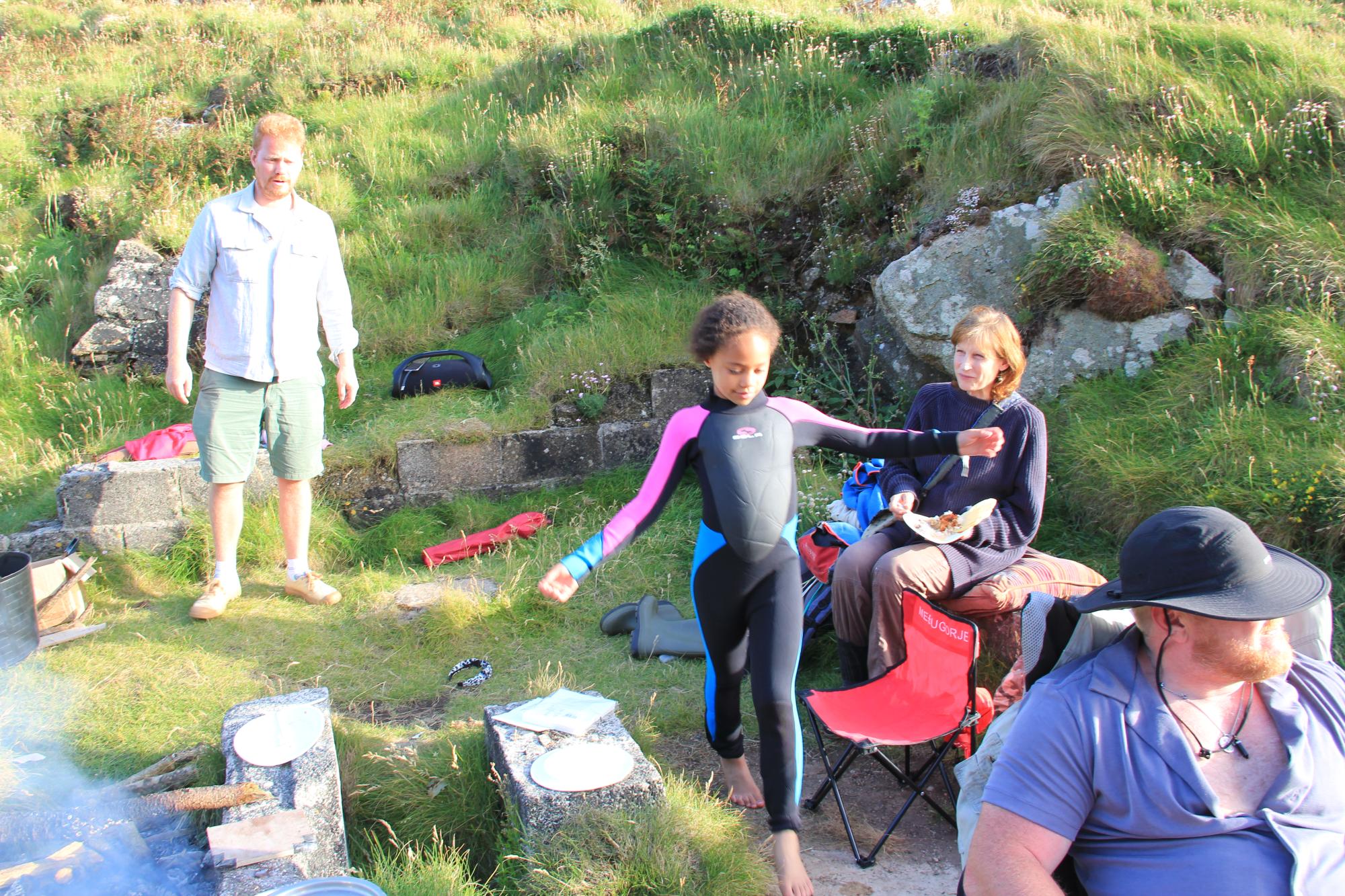 Emily in wetsuit